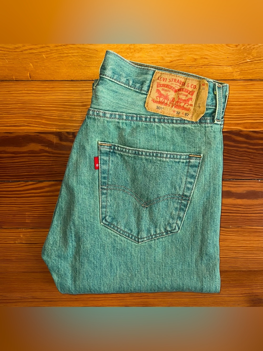 LEVI’S 501 Overdyed Jeans